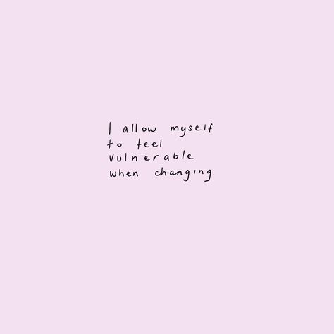 Jemma Jarvis on Instagram: “I allow myself to feel vulnerable when changing ✨🌙💛” Zen Quotes, Health Heal, About Myself, Note To Self Quotes, Self Quotes, Healing Quotes, Note To Self, Feel Good, Vision Board