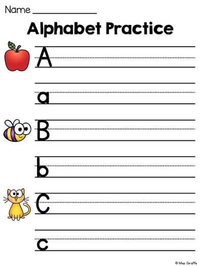 letter tracing Hand Writing Preschool, Letters Revision Worksheets, Trace And Write Alphabet Worksheets, Handwriting Practice Alphabet, Alphabet Practice Worksheets, Letters Writing, Numbers Activity, Pre Writing Practice, Daycare Curriculum