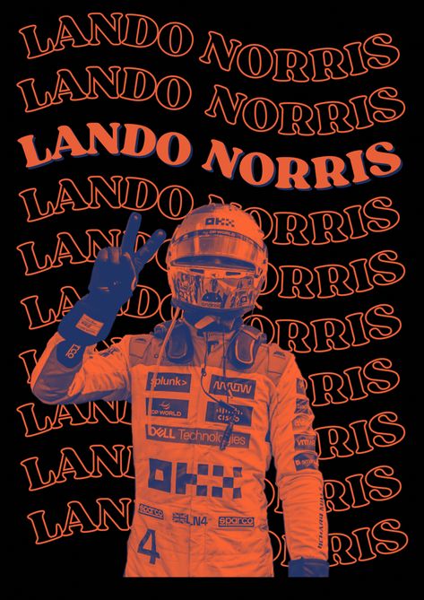 There is Lando Norris ( formula 1 British driver ) standing in front of text that says Lando Norris multiple times, it’s in fun wavy font. Photo of Lando is edited so it looks orange and blue matching the colors of the text behind him Lando Norris Widgets, Lando Norris Laptop Wallpaper, Lando Norris Wallpaper Laptop, Lando Norris Lockscreen, Lando Norris Logo, Lando Norris Aesthetic, Lando Norris Poster, Victoria Wallpaper, Lando Norris Wallpaper