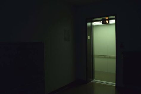 Short Horror Story: Going Up? Creepy Door Aesthetic, Elevator Aesthetic Dark, Liminal Elevator, Creepy Elevator, Scary Elevator, Imaginary Movie, Creepy Door, Luminal Space, Elevator Aesthetic