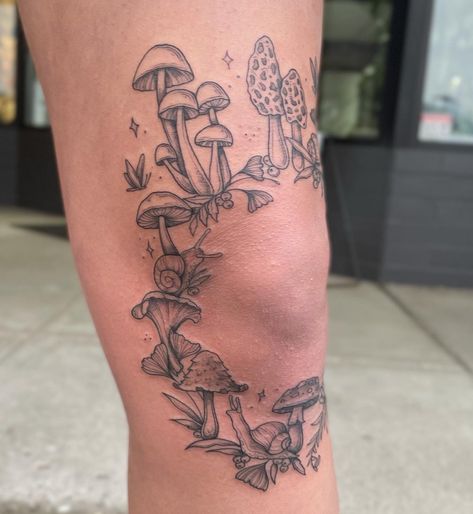 ders on Twitter: "kneecap fairy ring🍄🌿✨… " Mushroom Fairy Ring Tattoo, Knee Mushroom Tattoo, Fairy Ring Drawing, Fairy Ring Knee Tattoo, Mushroom Knee Tattoo, Fairy Circle Tattoo, Leg Sleeve Women, Fairy Core Tattoos, Fairy Ring Tattoo