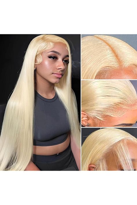 Arabella 613 Lace Front Wig Human Hair 13x4 Wear And Go Glueless Wig 12A Hair Blonde Lace Front Wigs Human Hair Highlight Lace Front Wig Human Hair 13x4 Ombre Lace Front Wig Human Hair 210% Density Highlight Lace Front Wig, 613 Lace Front Wig, Ombre Lace Front Wig, Hair Highlight, Wig Colors, Ombre Lace Front, Colors For Dark Skin, Straight Wigs, Ombre Lace