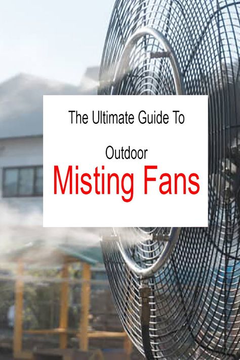 Misting Fans Outdoor, Outdoor Misters Patio, Diy Misting Fan, Outdoor Wall Fan, Patio Misting System, Patio Mister, Outdoor Misting Fan, Kaufman House, Dog Boarding Facility