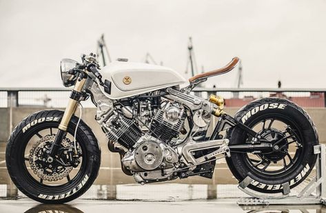 Virago Cafe Racer, Мотоциклы Harley Davidson, Moto Scrambler, Motos Yamaha, Motorcycle Magazine, Yamaha Virago, Мотоциклы Cafe Racers, Foto Langka, Cafe Racer Style