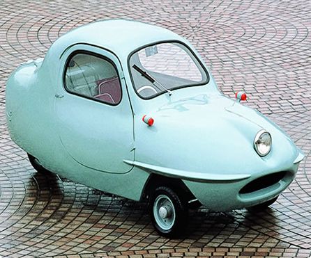 Retro Vehicles, Strange Cars, Combi Volkswagen, Microcar, Tiny Cars, Vintage Auto, Weird Cars, Mini Car, Old Car