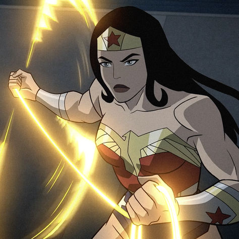 justice league icon. crisis on infinite earths. Wonder Woman Justice League Animation, Dcau Wonder Woman, Wonder Woman Animated, Mera Dc, Book Animation, Amazon Warriors, Justice League Animated, Crisis On Infinite Earths, Woman Cartoon