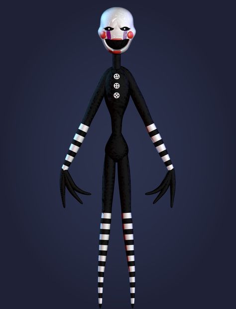 Fanf Puppet, Marrionate Fnaf, Fnaf Marionette Costume, Marinette Fnaf, The Marionette Fnaf, Puppet Halloween Costume, Puppet Fnaf Fanart, The Puppet Fnaf, Marinette Puppet