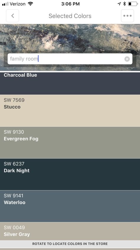 Everglade Deck Valspar Color Palette, Evergreen Fog Color Pallet, Evergreen Fog Coordinating Blue, Evergreen Fog And Blue, Evergreen Fog With Blue, Evergreen Fog Color Scheme, Blues That Go With Evergreen Fog, Evergreen Fog Exterior House, Evergreen Fog Living Room