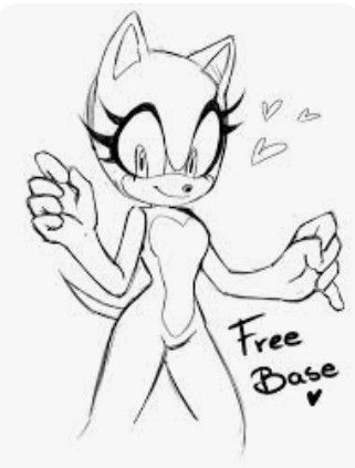 Female Base Drawing, Sonic Poses, Sonic Base, How To Draw Sonic, Female Base, Base Drawing, Body Base Drawing, Hedgehog Art, Art Tools Drawing