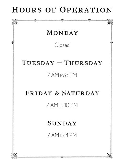 Business Hours Template Microsoft Word Business Letter Throughout Hours Of Operation Template Microsoft Word - CUMED.ORG Microsoft Word Ideas, Memorandum Template, Store Hours Sign, Business Hours Sign, Word Ideas, Memo Template, Office Templates, Microsoft Office Word, Office Word