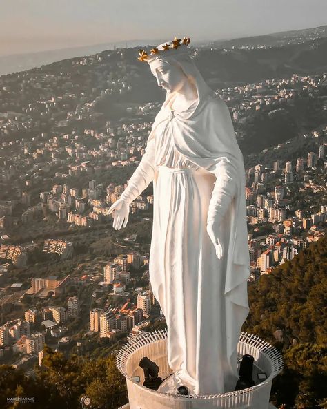 Our Lady of Lebanon Beirut Lebanon Beruit Lebanon, Our Lady Of Lebanon, Lebanon Aesthetic, Lebanon Culture, Holly Pictures, Lebanon Beirut, Shortcut Keys, Portfolio Ideas, Beirut Lebanon