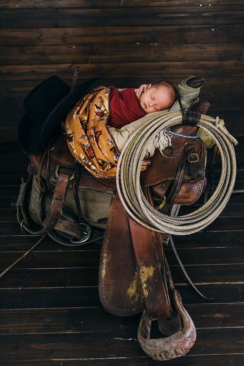 Cowboy Newborn Photos, Western Newborn Announcement, Western Infant Photos, Newborn Cowboy Photography, Cowboy Newborn Photography, Saddle Newborn Pictures, Newborn Western Pictures, Newborn Photography Western, Country Newborn Pictures