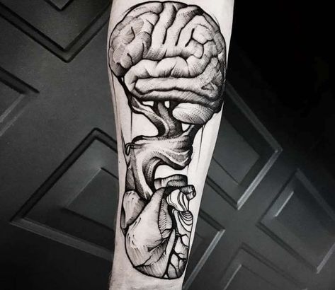 Brain Tree Tattoo, Brain Surgery Tattoo Ideas, Heart Vs Brain Tattoo Ideas, Brain Surgery Tattoo, Brain Tumour Tattoo, Tree Tattoo Ideas, Skull Sleeve, Skull Sleeve Tattoos, Brain Dead