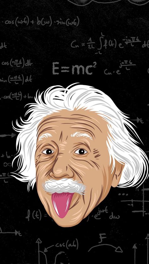 free wallpapers 4K albert einstein, scientist, minimalism, black background, formulas, art for mobile and desktop Albert Einstein Pictures, Double Wallpaper, Scientist Cartoon, Albert Einstein Photo, Dark Room Photography, Math Genius, Beautiful Wallpapers For Iphone, Heaven Art, Anime Villians