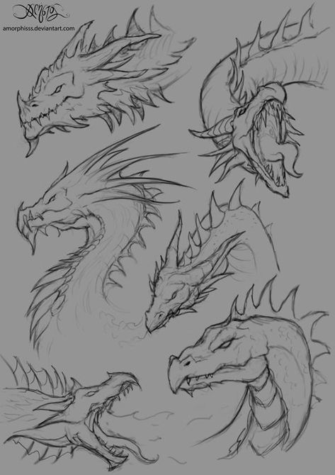 Ink Tattoo Design, Red Tattoo Ideas, Dragon Poses, Dragon Anatomy, Red Ink Tattoo, Red Tattoo, Dragon Sketch, Creature Drawings, Easy Drawings Sketches