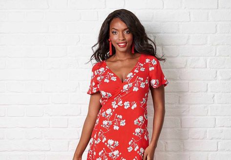 Easy wrap dress pattern