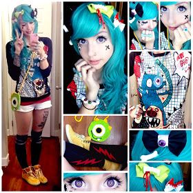 Alexa Poletti, Yumi Kawaii, Planned Outfits, Kawaii Monster, Kawaii Lifestyle, Goth Stuff, Japanese Things, Blood Drip, Outfit References