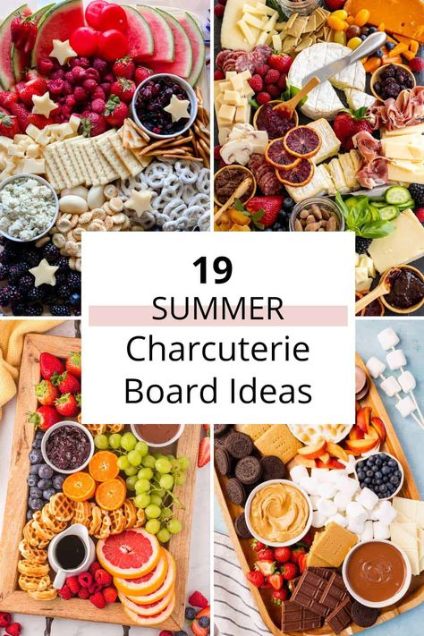 19 Easy Summer Charcuterie Board Ideas Easy Picnic Charcuterie Board, Summer Bbq Charcuterie Board, Fun Charcuterie Board Ideas Summer, Beach Charcuterie Board To Go, Summer Food Board, Pool Side Charcuterie Board, Charcuterie Board For Picnic, Unique Charcuterie Board Ideas Summer, Easy Charcuterie Boards