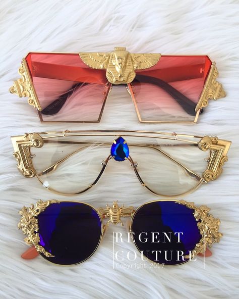 Regent Couture, Glasses Design, Sunglasses Design, Cool Accessories, Unique Sunglasses, Cute Sunglasses, Cool Glasses, Fashion Eye Glasses, Stylish Glasses