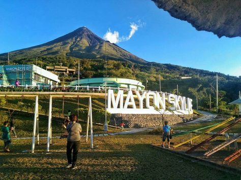 Mayon Skyline, Albay, Philippines Albay Philippines Tourist Spots, Philippines Skyline, Albay Philippines, Philippines Country, Beautiful Locations Nature, Tourist Spots, Philippines, Fair Grounds, Vector Free