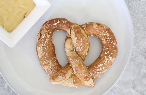 Recipe For One Person, Comfort Snacks, Shopping At The Mall, One Person Meals, Pretzel Recipe, Soft Pretzel Recipe, Recipe For One, Soft Pretzel, Single Serving Recipes