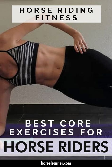 Horse Fitness Plan, Equestrian Fitness Workouts, Equestrian Workout Exercises, Band Core Workout, Equestrian Workout, Equestrian Fitness, Elbow Exercises, Riding Exercises, Dressage Exercises