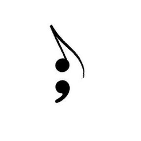 Tattoo Dot And Comma, Music And Semicolon Tattoo, Music Note Semi-colon Tattoo, Charm Bracelet Tattoo, Colon Tattoo, Tattoo 2024, Semi Colon, Bracelet Tattoo, Semicolon Tattoo