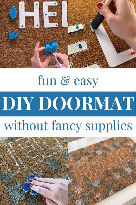 Fun & Easy DIY Doormat