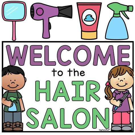 Preschool Clipart, Qr Code Activities, Online Teaching Resources, Top Teacher, Home Hair Salons, Community Helpers Theme, Parlor Games, Learn Through Play, Teacher Freebies