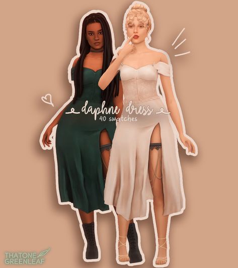 Sims 4 Male Clothes, Fairycore Dress, Daphne Dress, Sims 4 Mm Cc, Tumblr Sims 4, Sims 4 Cc Folder, Casas The Sims 4, Sims 4 Dresses, Sims 4 Mm