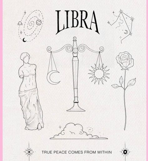 Libra Zodiac Tattoos, Maching Tattoos, Astrology Tattoo, Horoscope Tattoos, Libra Tattoo, Petit Tattoo, Mom Tattoo Designs, Muster Tattoos, Zodiac Sign Tattoos