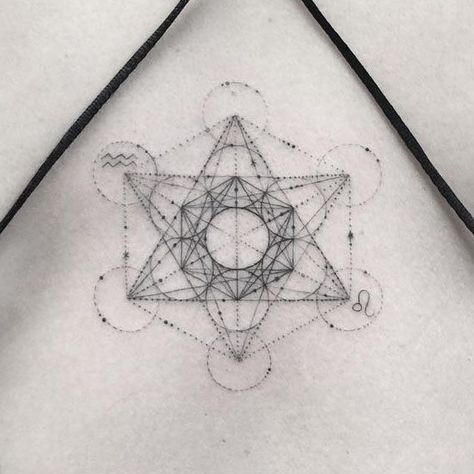 Metatrons Cube Tattoo Design Women, Metatron's Cube Tattoo, Metatrons Cube Tattoo Design, Metatron Cube Tattoo, Sacred Geometry Tattoo Women, Metatron Tattoo, Cube Tattoo, Woo Tattoo, Dr Woo Tattoo