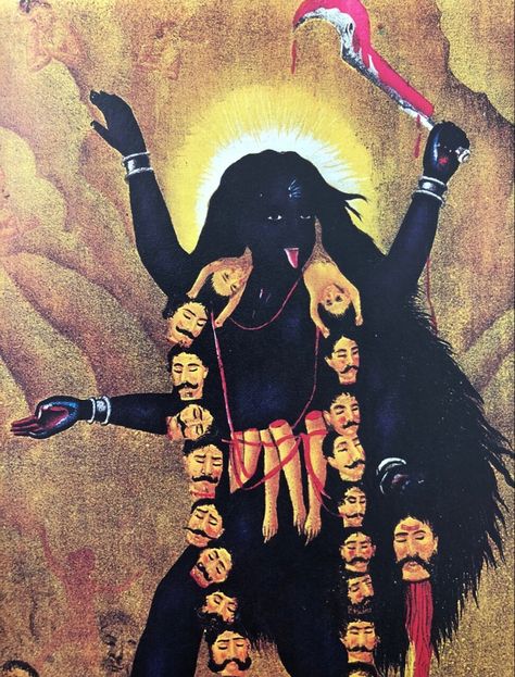 Kalika Mata, Kali Tattoo, Arte Pulp, Goddess Magick, Indian Goddess Kali, Tantra Art, Mother Kali, Kali Mata, Kali Ma