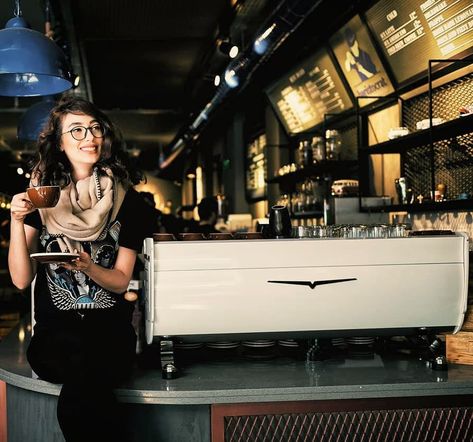 Victoria Arduino on Instagram: “Great coffee experiences always make us smile. The low profile #VA388BlackEagle enables baristas to interact with customers while pulling…” Victoria Arduino, Great Coffee, The Low, Arduino, Low Profile, Coffee, On Instagram, Instagram