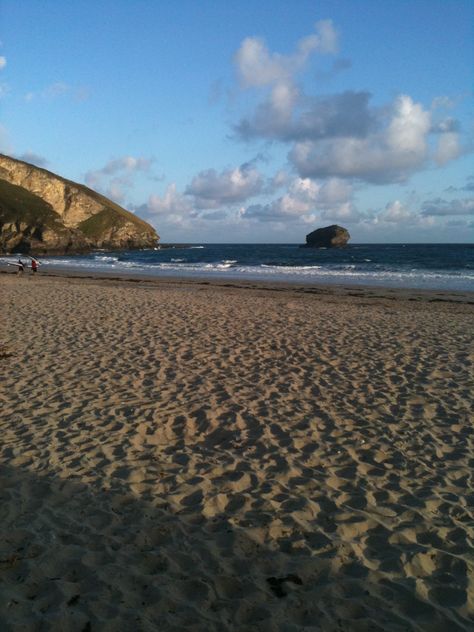 Portreath, Cornwall x Portreath Cornwall, Traveling England, Travel England, Seaside Village, West Country, Over The Hill, England Travel, Wales England, The Valley