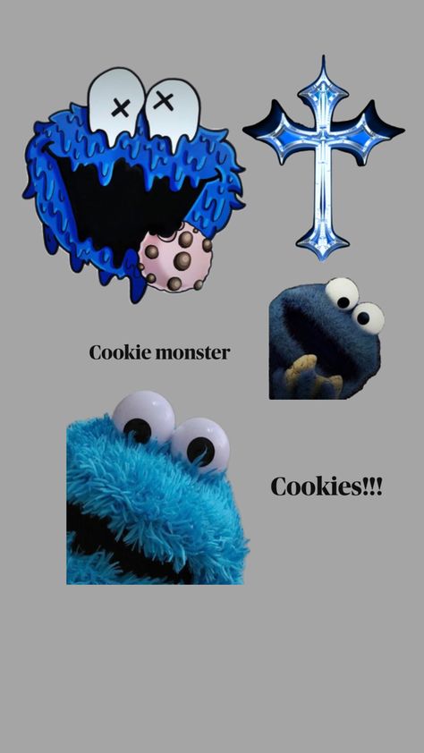 Young N Turnt, Cookie Monster, Monster Cookies, Iphone Wallpaper, Iphone