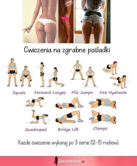 Ćwiczenia na super pośladki! EXTRA! Everyday Workout, Post Pregnancy, Strength Workout, Skin Food, Healthy Fitness, Daily Workout, Get In Shape, Body Goals, Yoga Fitness