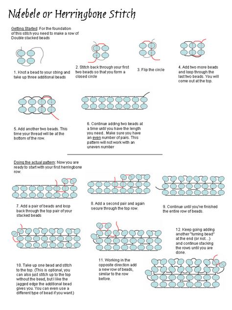 Flat Herringbone Stitch Beading, Herringbone Stitch Beading, Bead Weaving Tutorials, Wave Bracelet, Herringbone Stitch, Beaded Beads, Toho Beads, Seed Bead Patterns, Beading Techniques