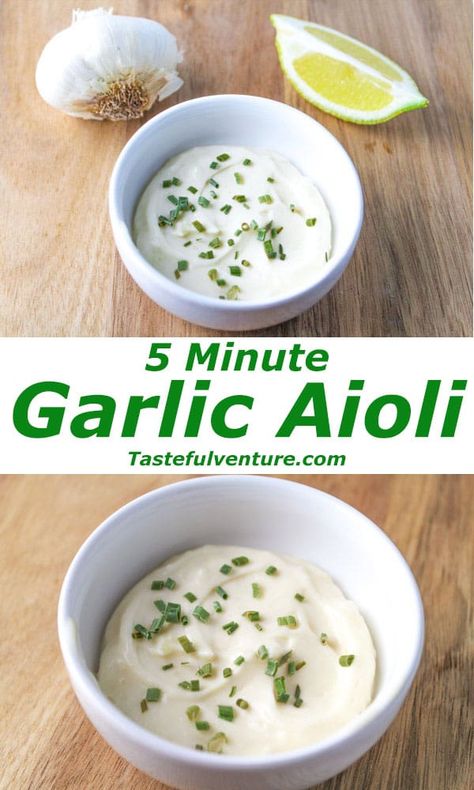 Garlic Aioli Sauce, Salmon Dill, Aioli Sauce, Aioli Recipe, Garlic Aioli, Gravy Sauce, Homemade Sauce, Alfredo Sauce, We Made It