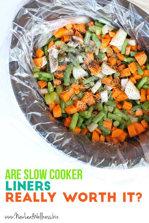 Are Slow Cooker Liners Really Worth It? 5 Ingredient Crockpot Recipes, Crockpot Liners, The Family Freezer, Family Freezer, Green Beans With Bacon, Crockpot Dishes, Best Slow Cooker, Freezer Cooking, Make Ahead Meals