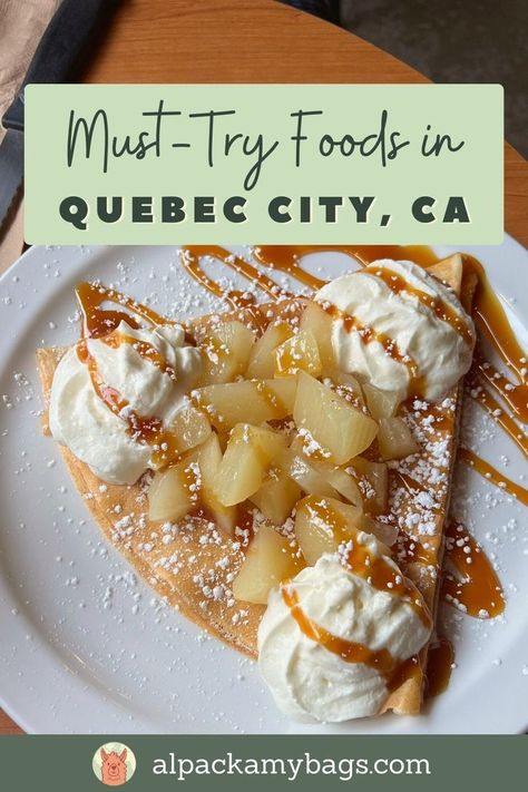 Quebec Foods You Have to Try Where To Eat In Quebec City, Best Restaurants In Quebec City, Quebec City Restaurants, Quebec City Itinerary, Quebec City Summer, Quebec Style, Quebec City Christmas, Travel In Canada, Easy Thai Recipes