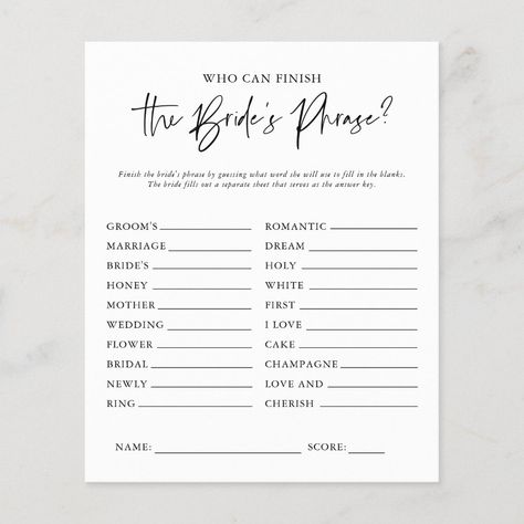 Classic Bridal Shower, Pearl Bridal Shower, Romantic Marriage, Dream Marriage, Cake Bridal, Awesome Bachelorette Party, Romantic Dream, Wedding Shower Games, Bridal Shower Game