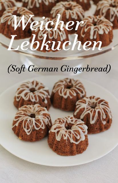 Food Lust People Love: This weicher lebkuchen or soft German gingerbread recipe is a lovely spice cake made without molasses so it will really appeal to those who aren’t fans of the darker, molasses-y gingerbread. It uses a bit of honey, grated chocolate and lots of spices for delicious Christmasy flavor. German Gingerbread Recipe, Molasses Recipes, Gingerbread Cake Recipe, Ginger Bread Cookies Recipe, Ginger Cake, Mini Bundt Cakes, Gingerbread Cake, Gingerbread Recipe, Food Cakes