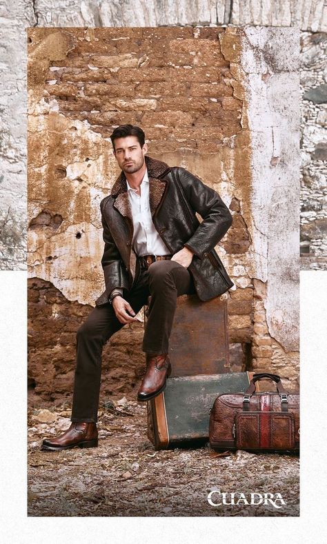 Modern Cowboy Style Men, Cuadra Boots, Urban Cowboy Style, Cowboy Outfit For Men, Cowboy Outfit, Boots Outfit Men, Modern Cowboy, Western Boots For Men, Urban Cowboy