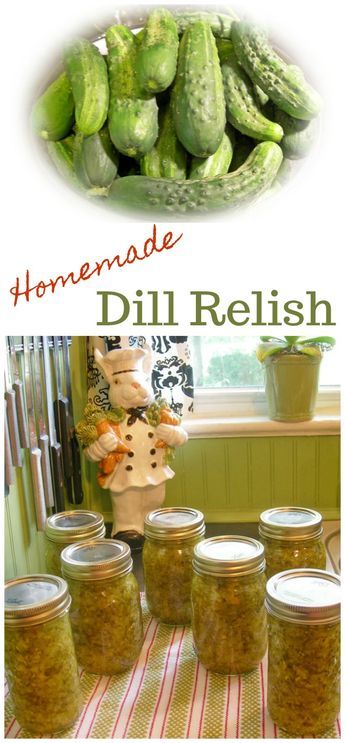 Once you make this homemade dill relish, you'll never go back to store bought! Homemade Dill Relish, Homemade Dill Pickles, Dill Relish, Homemade Pickles Dill, Homesteading Tips, Dill Pickle Recipe, Easy Canning, How To Make Pickles, Refrigerator Pickles