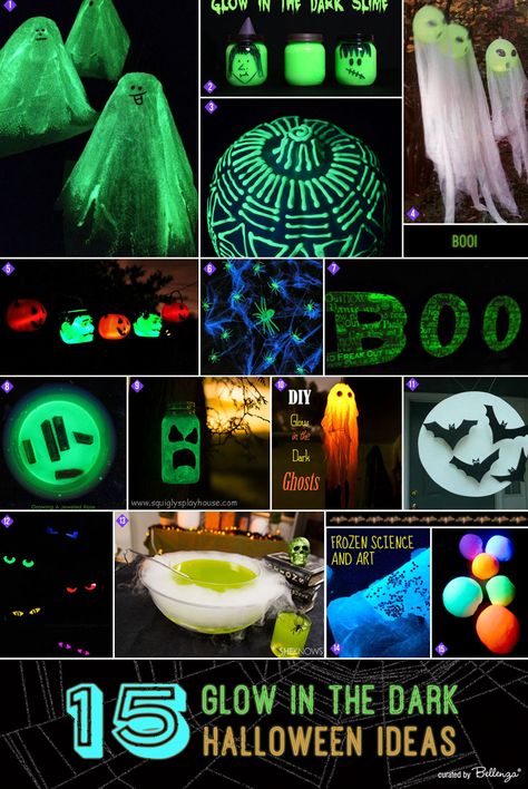 Glow In Dark Halloween Decor, Halloween Blacklight Ideas, Diy Blacklight Decor, Blacklight Halloween Decor, Glow In The Dark Halloween Decorations, Glow Trunk Or Treat Ideas, Glow In The Dark Halloween Party, Neon Halloween Decor, Glowing Mason Jars