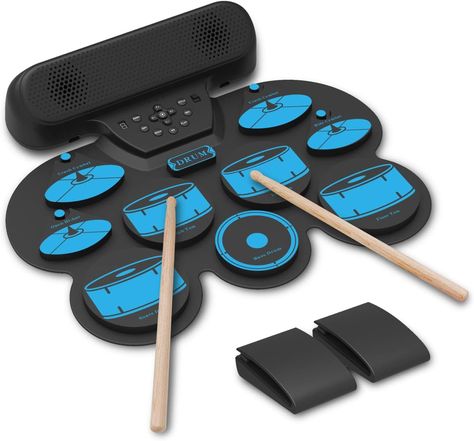 #entertainment Drum Songs, Electronic Drum Pad, Electric Drum Set, Kids Drum Set, Digital Drums, Drum Pad, Drum Lessons, Electronic Drums, Percussion Instruments