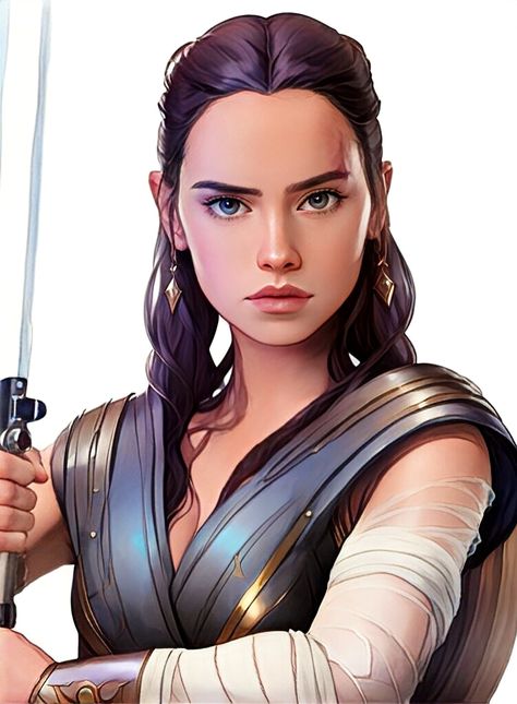 Star Wars Rey Art, Rey Skywalker Fan Art, Witchy Homes, Fantasy Filter, Prequel App, Rey Palpatine, John Bennett, Rey Skywalker, Rey Star Wars