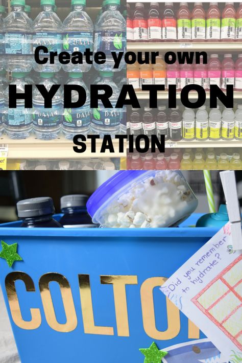 Hydration Station will keep your family hydrated this summer Hydration Station Ideas, Family Drinks, Intentional Motherhood, Soda Bar, Water Hydration, Fun Summer Crafts, Hydration Station, Water Station, Preschool Projects