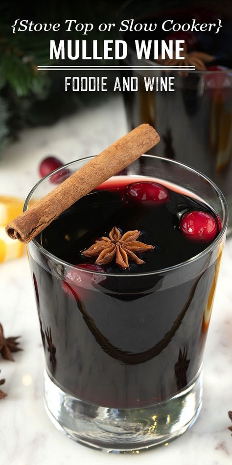 No holiday celebration or Christmas market is complete without a batch of mulled wine. This Mulled wine recipe, also called Glühwein in Germany, is a hot wine-based drink that conjures images of a cold winter night and holiday celebrations. This Christmas cocktail is ready in only 20 minutes. Hot Mulled Wine Recipe, Best Mulled Wine Recipe, Easy Mulled Wine, Hot Wine, Cocktail Recipes Tequila, New Years Appetizers, Mulled Wine Recipe, Frozen Cocktail Recipes, Favorite Christmas Recipes